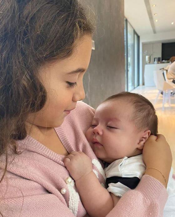 Samuel Rodriguez de Lima with his sister, Salome Rodriguez Ospina.